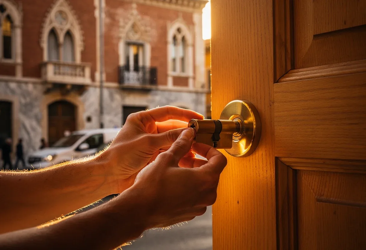 Remplacement d'un cylindre de serrure à Perpignan